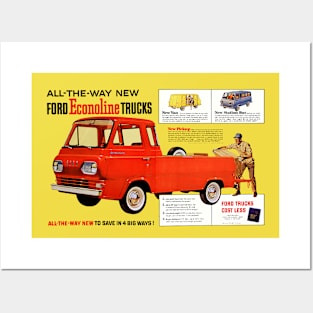 FORD ECONOLINE TRUCK Posters and Art